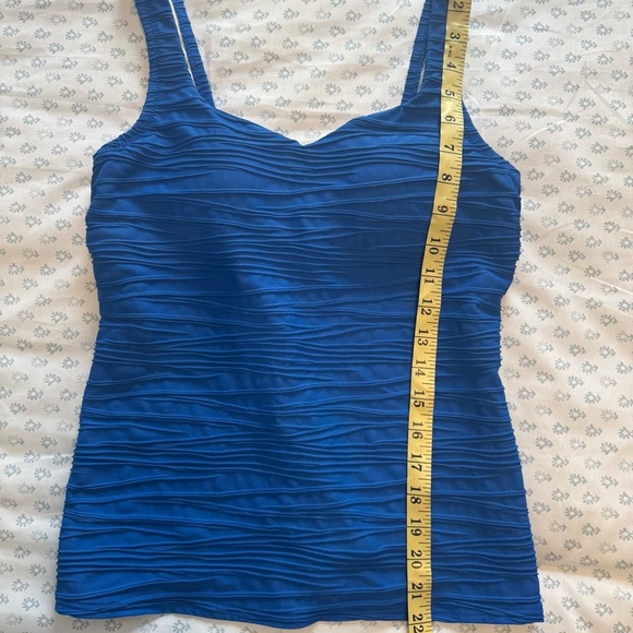 Lands End Royal Blue Two Piece Swimsuit - Picture 5 of 13